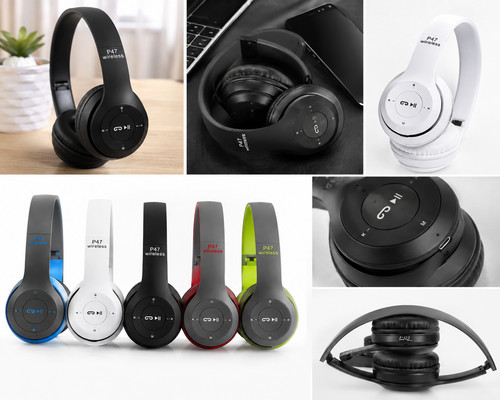 Cuffie bluetooth p47 wireless - cuffie,