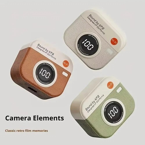 Cuffie retro con effetto - con,