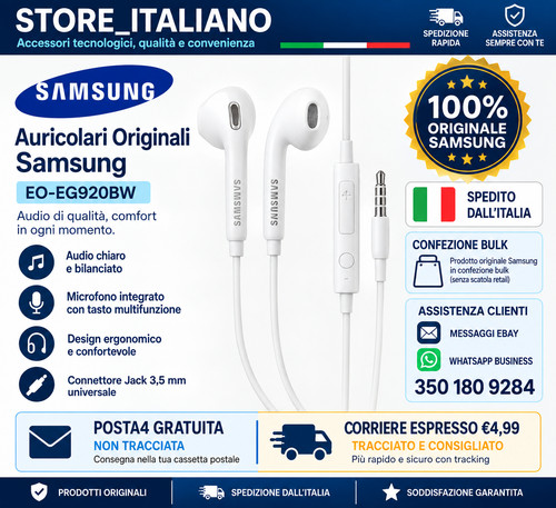 Auricolari originali samsung - auricolari,