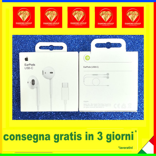 Cuffie originali earpods usb - originali,