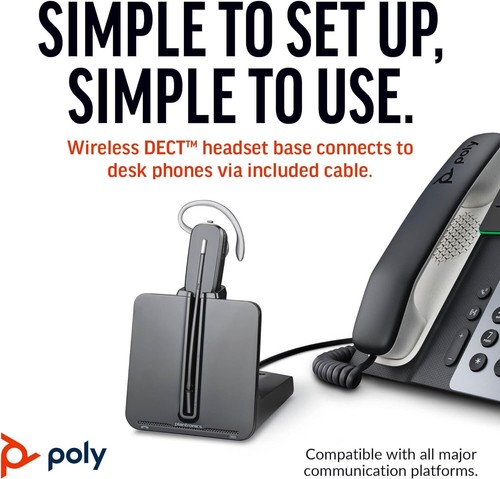 Poly cs540 cuffie dect - cs540,
