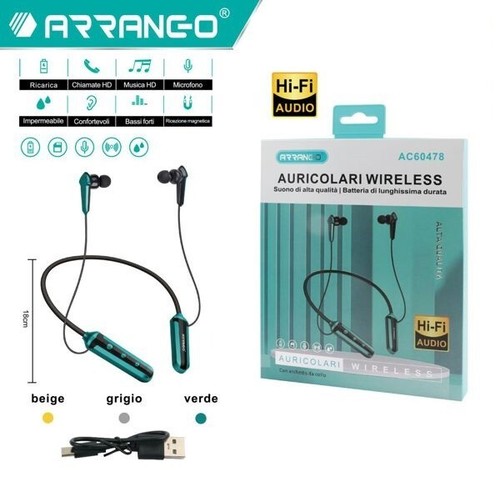 Cuffie auricolari wireless con - auricolari,