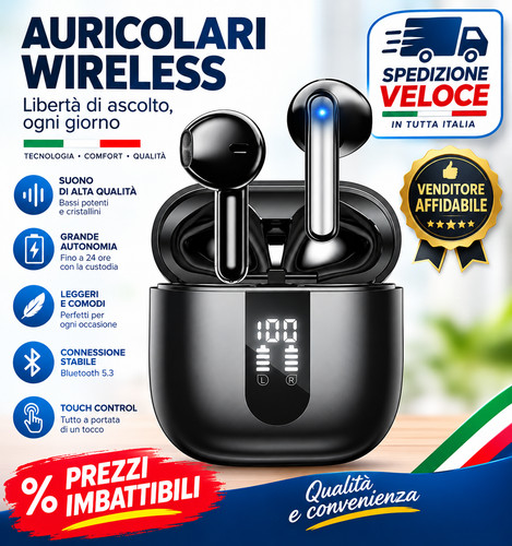 Cuffie bluetooth auricolari - cuffie,
